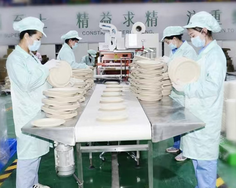 Sincere Group’s fully degradable pulp tableware was selected Municipal green products